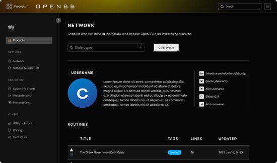 Access our developer network