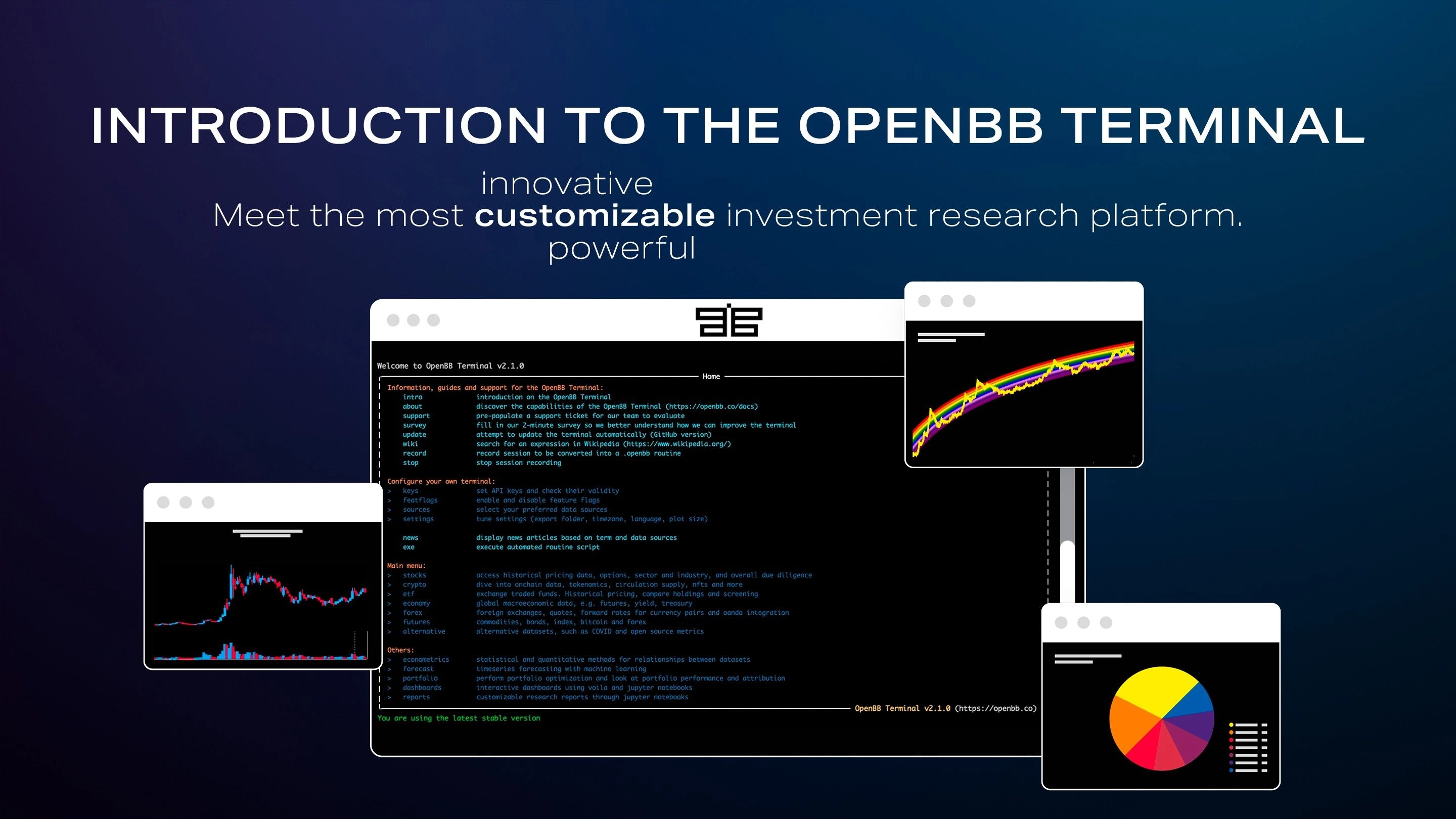 Introduction to the OpenBB Terminal